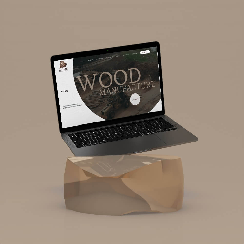 Wood Manufacture: Design and Development of a Corporate Website