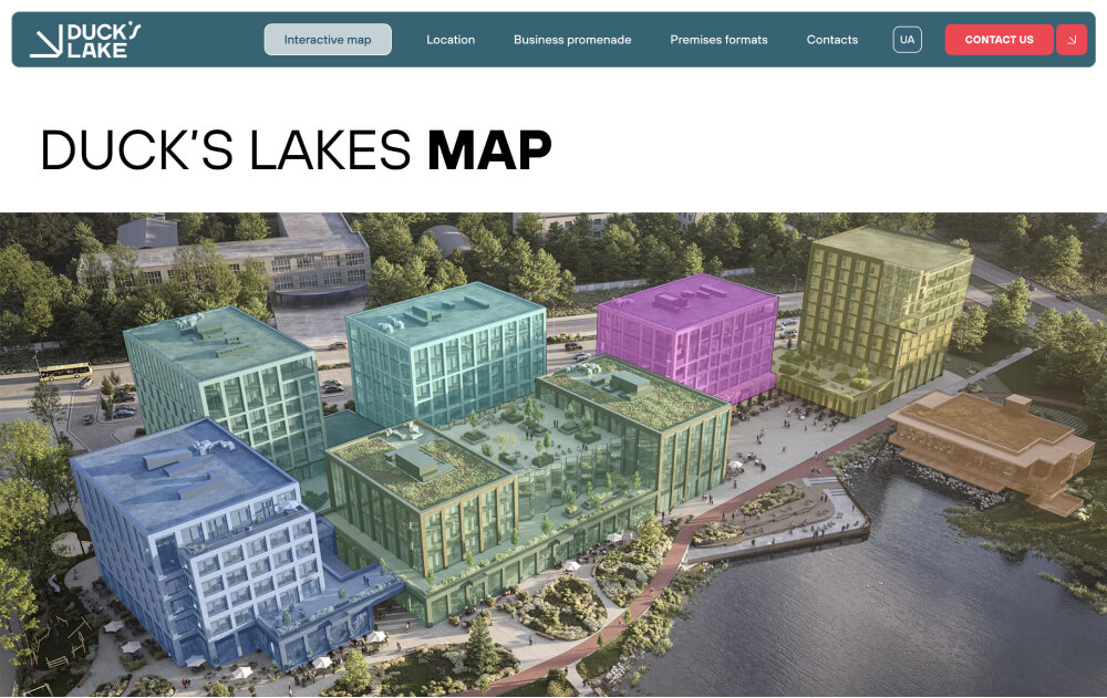 Design and Developing Website for Duck’s Lake business centre